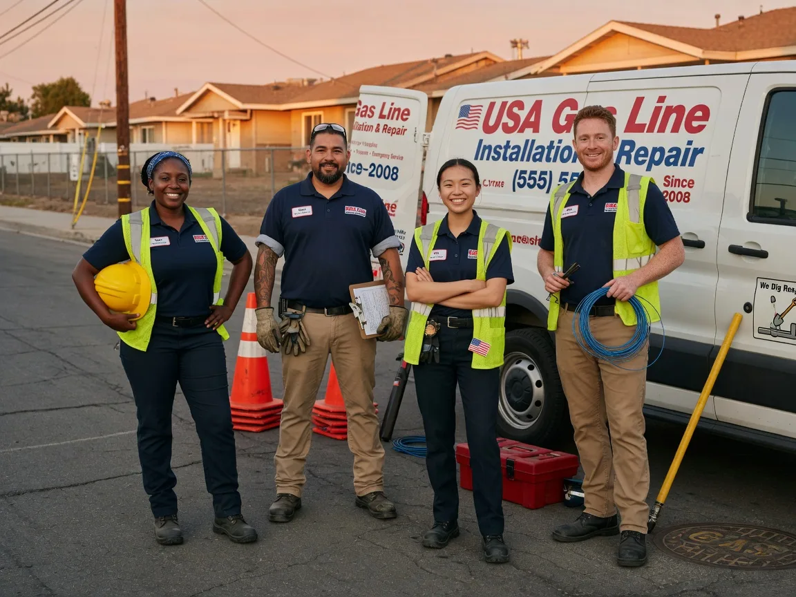 Gas Line Installation company in Foster, OR